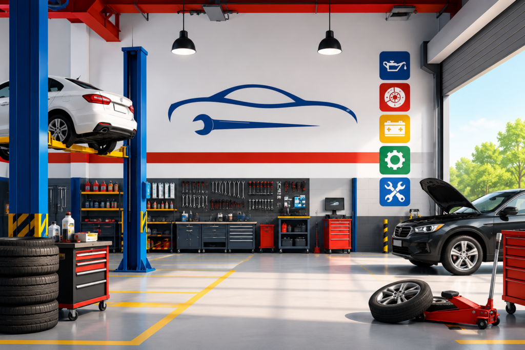 Complete vehicle service & repair