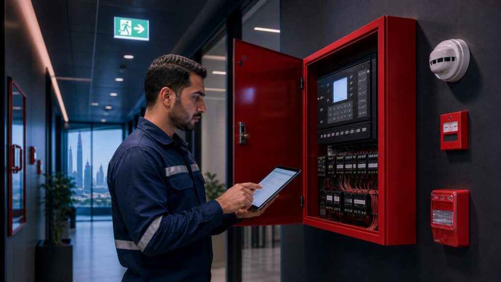 Fire safety in Riyadh